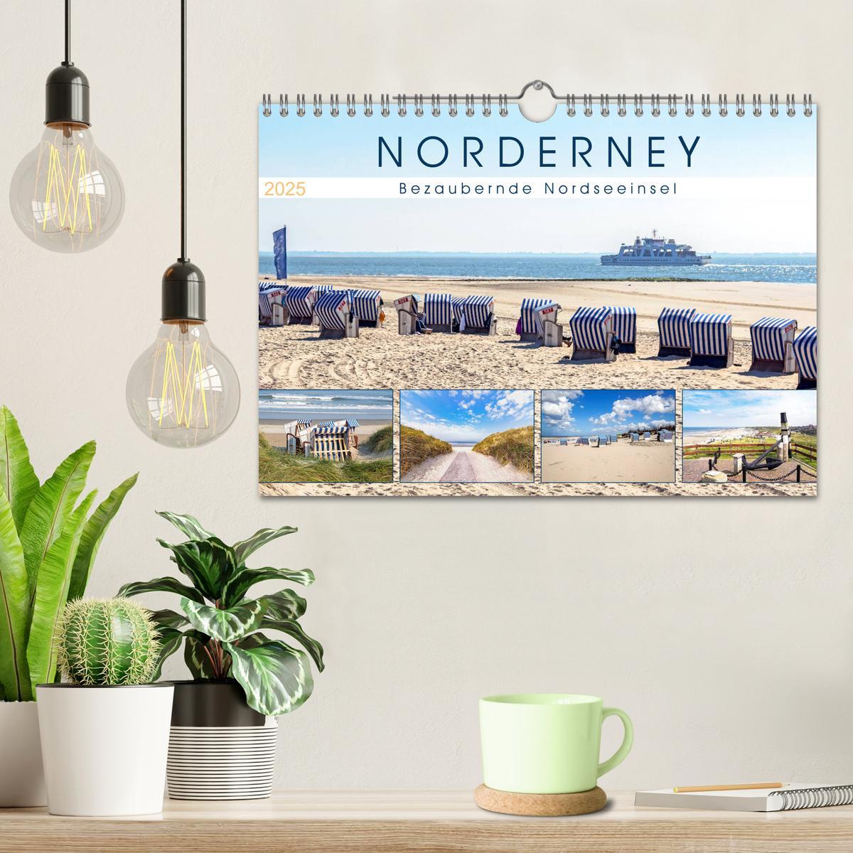 Bild: 9783435259847 | NORDERNEY Bezaubernde Nordseeinsel (Wandkalender 2025 DIN A4 quer),...