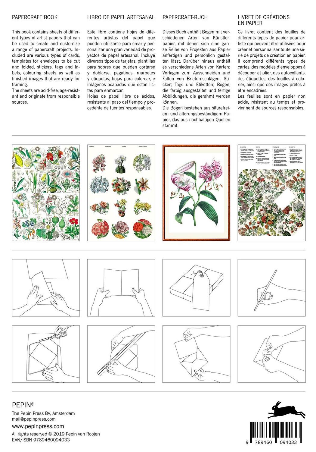 Bild: 9789460094033 | Flowers | Papercraft Book | Pepin Van Roojen | Taschenbuch | 100 S.