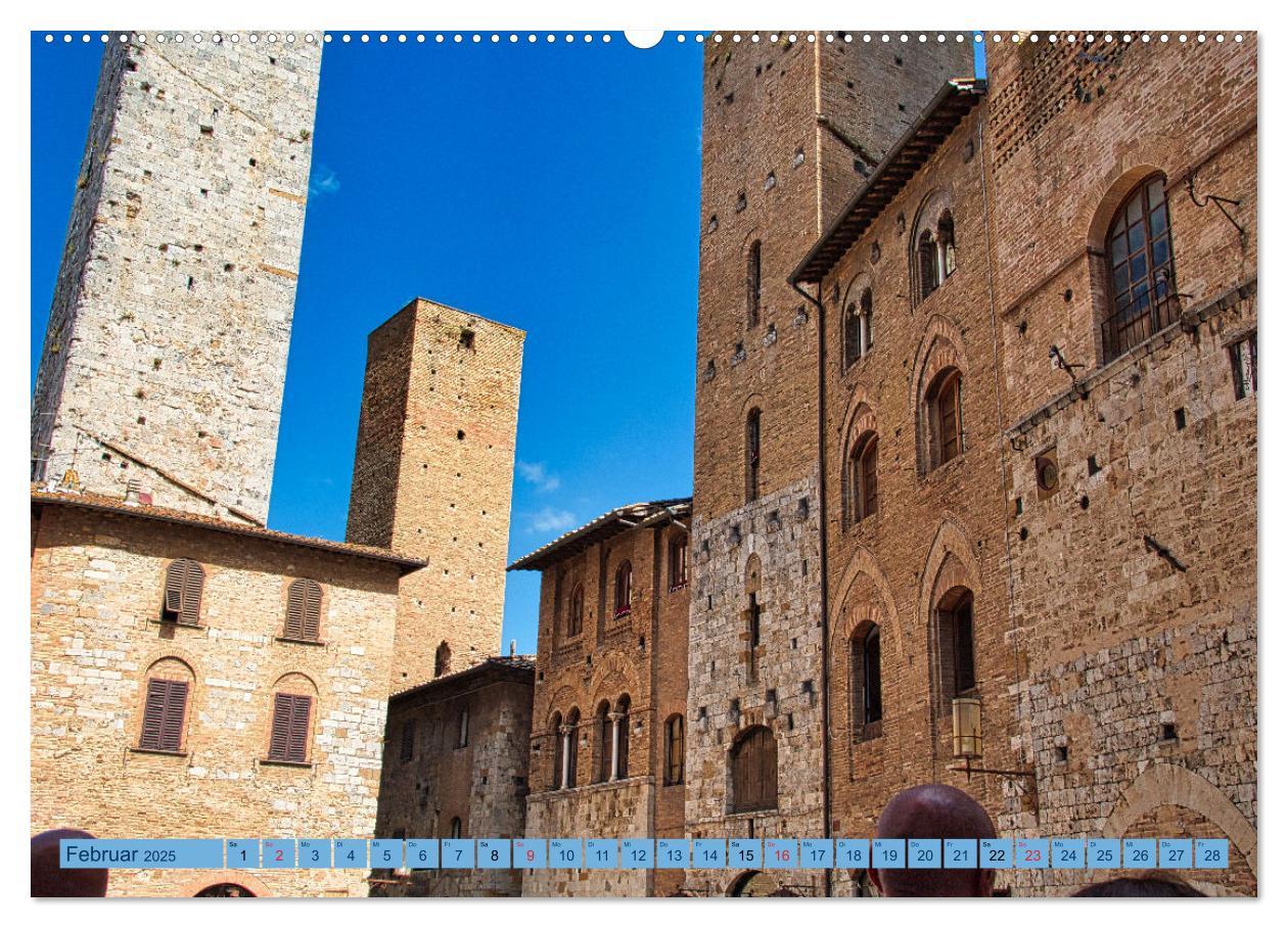 Bild: 9783383920929 | Impressionen aus San Gimignano (Wandkalender 2025 DIN A2 quer),...