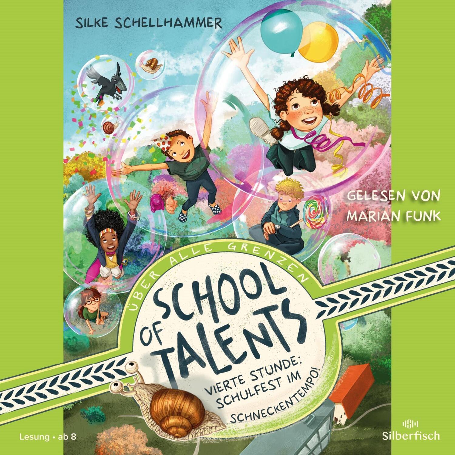 Cover: 9783745603651 | School of Talents 4: Vierte Stunde: Schulfest im Schneckentempo! | CD