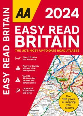Cover: 9780749583361 | Easy Read Britain 2024 | Taschenbuch | 2023 | AA Publishing