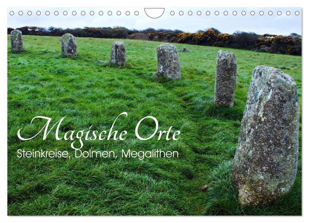 Cover: 9783675931886 | Magische Orte - Steinkreise, Dolmen, Megalithen (Wandkalender 2024...
