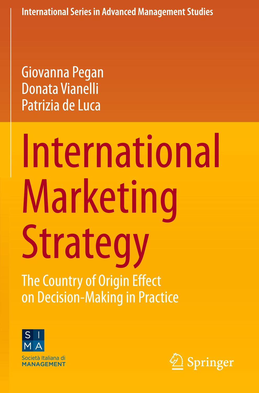 Cover: 9783030335908 | International Marketing Strategy | Giovanna Pegan (u. a.) | Buch