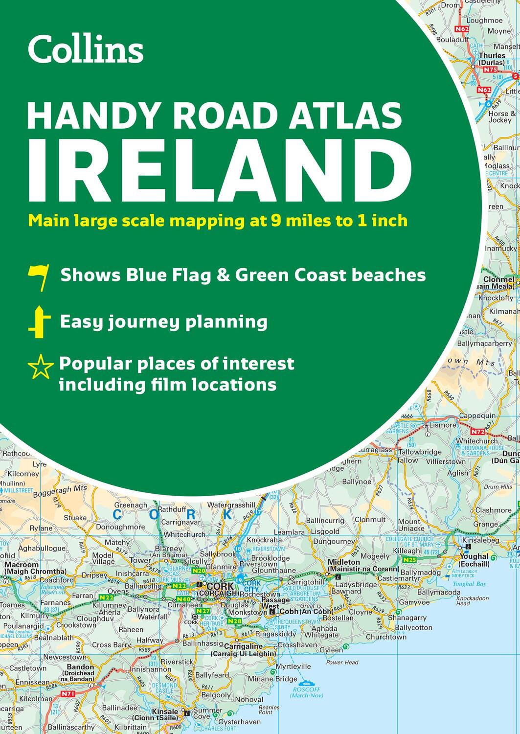 Cover: 9780008492564 | Collins Handy Road Atlas Ireland | Collins Maps | Taschenbuch | 2022