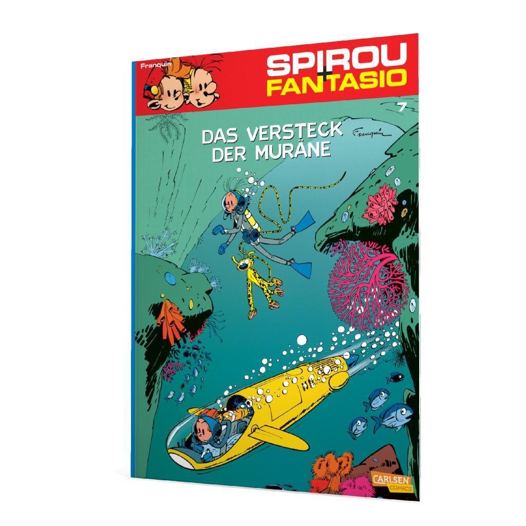 Bild: 9783551772077 | Spirou und Fantasio 07. Das Versteck der Muräne | Andre Franquin