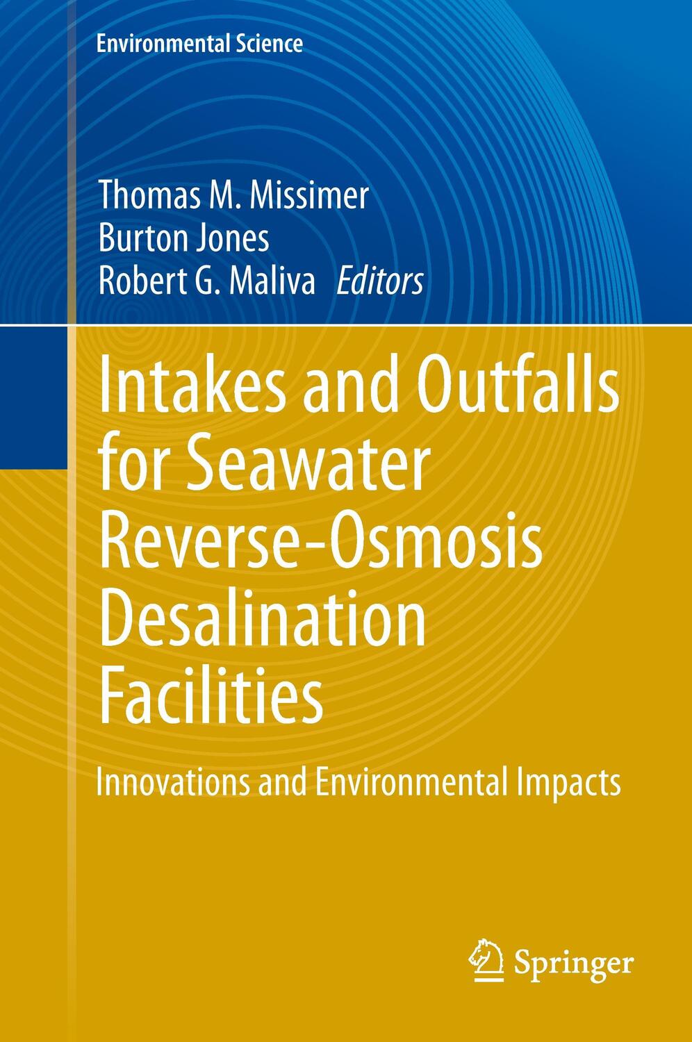 Cover: 9783319132020 | Intakes and Outfalls for Seawater Reverse-Osmosis Desalination...