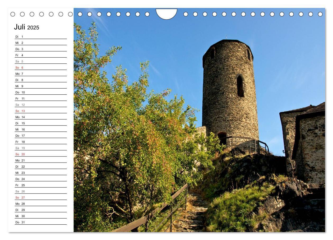 Bild: 9783435517633 | Tschechien - Die Burg Strekov (Wandkalender 2025 DIN A4 quer),...