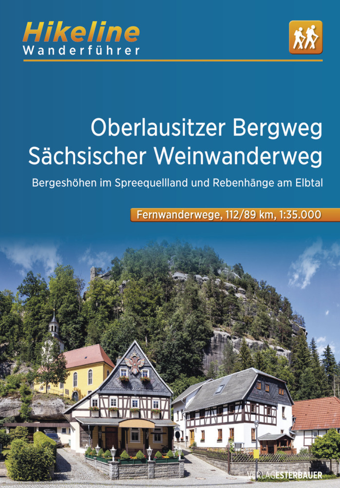 Cover: 9783850009355 | Wanderführer Oberlausitzer Bergweg - Sächsischer Weinwanderweg | Buch