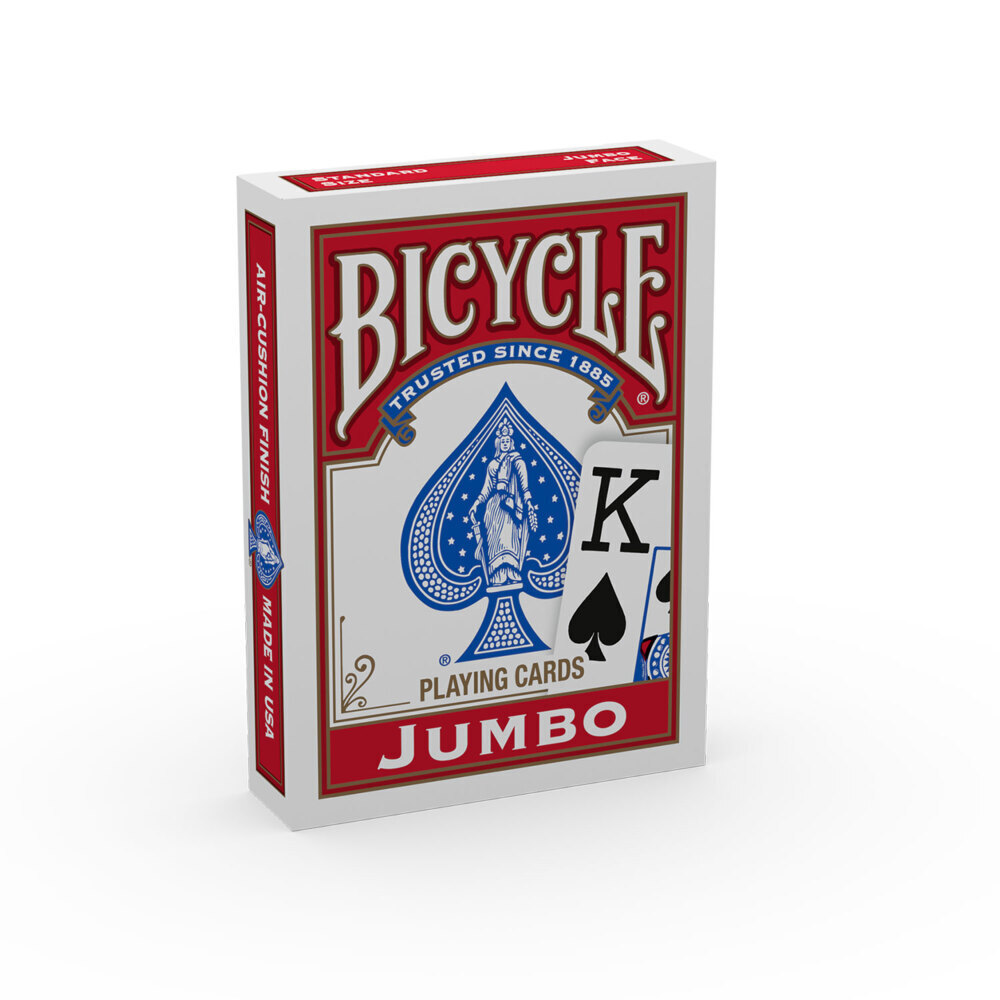 Cover: 73854000885 | Bicycle Rider Back Jumbo Index | United States Playing Card Company