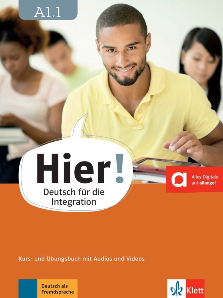 Cover: 9783126766807 | Hier! A1.1 Kurs- und Übungsbuch mit Audios und Videos | García | Buch