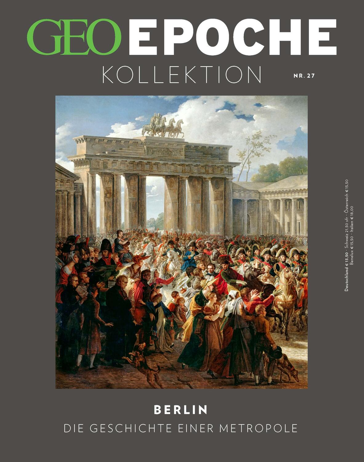 Cover: 9783652012270 | GEO Epoche KOLLEKTION 27/2022 - Berlin | Das Beste aus GEO EPOCHE