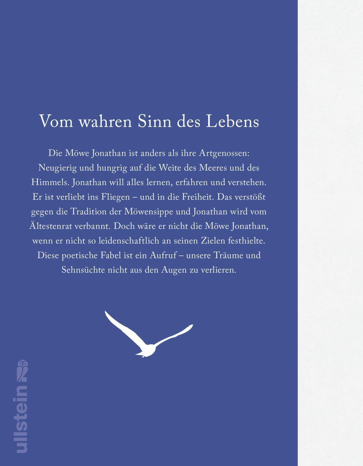 Rückseite: 9783550202452 | Die Möwe Jonathan | Richard Bach | Buch | Deutsch | 2022
