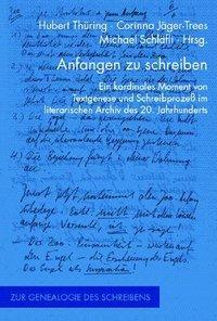 Cover: 9783770547333 | Anfangen zu schreiben | Taschenbuch | 345 S. | Deutsch | 2009