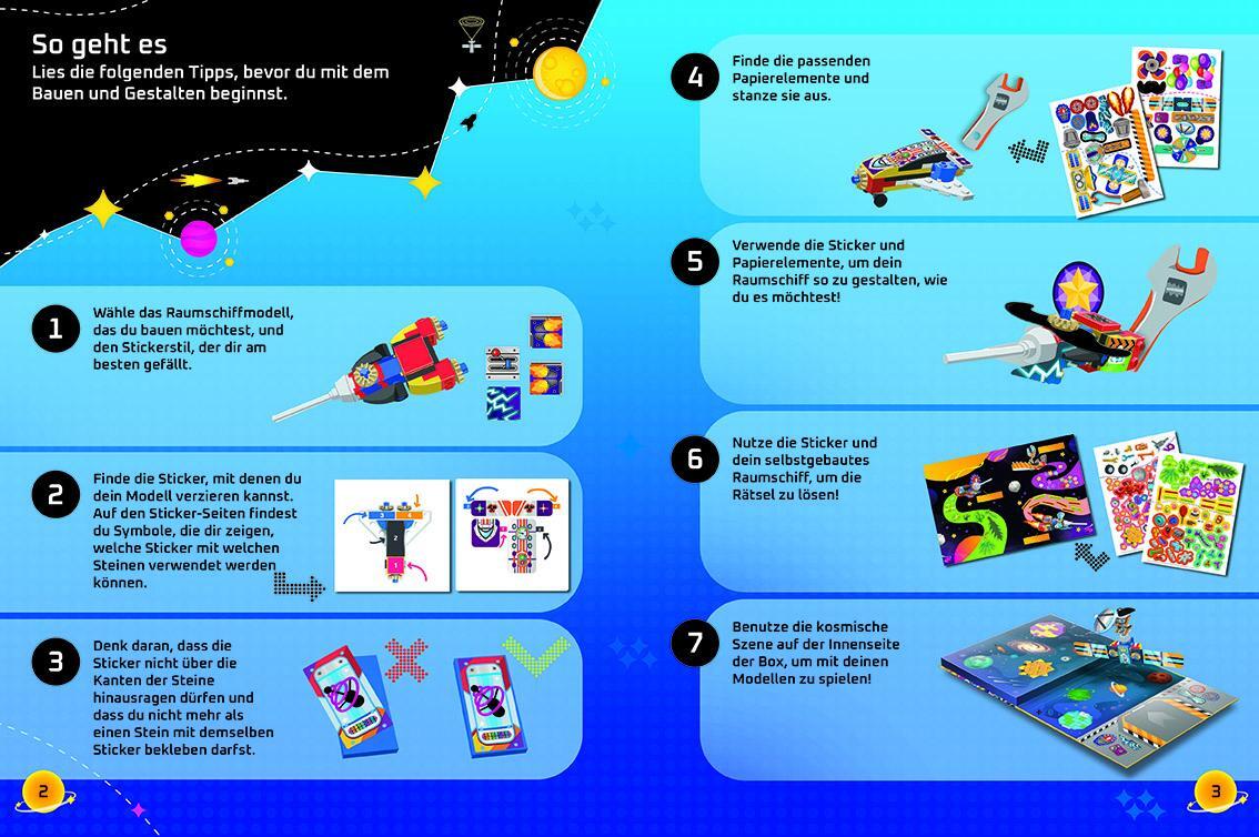 Bild: 9783960808220 | LEGO® - Bauen und Spielen - Raketen | mit Spielset und vielen Stickern