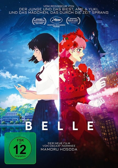 Cover: 4260623487923 | Belle | Mamoru Hosoda | DVD | 1x DVD-9 | Deutsch | 2022 | PLAION GmbH