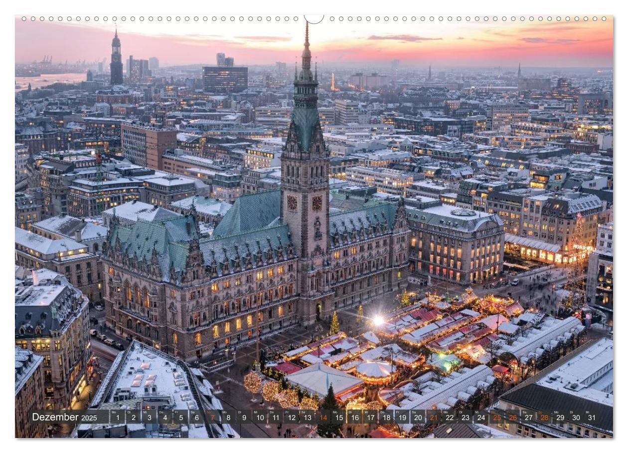 Bild: 9783435508426 | Hamburg Stadt an der Alster und Elbe (Wandkalender 2025 DIN A2...