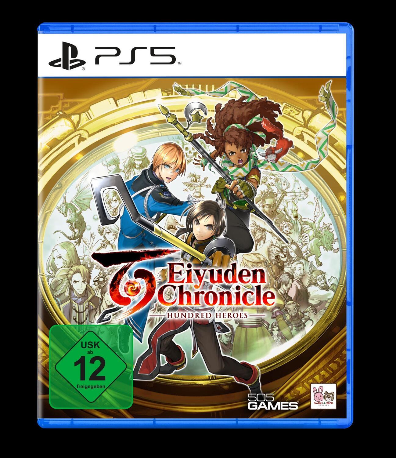 Cover: 8023171046990 | Eiyuden Chronicles: Hundred Heroes (PlayStation PS5) | Blu-ray Disc