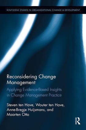 Cover: 9781138340039 | Reconsidering Change Management | Steven Ten Have (u. a.) | Buch