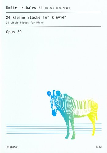 Cover: 9790003017150 | 24 Little Pieces Opus 39 | Sikorski Edition | EAN 9790003017150