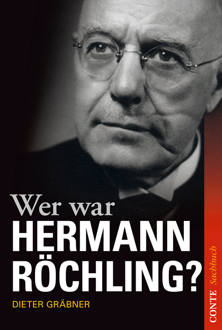 Cover: 9783956020018 | Wer war Hermann Röchling? | Erstausgabe | Dieter Gräbner | Taschenbuch
