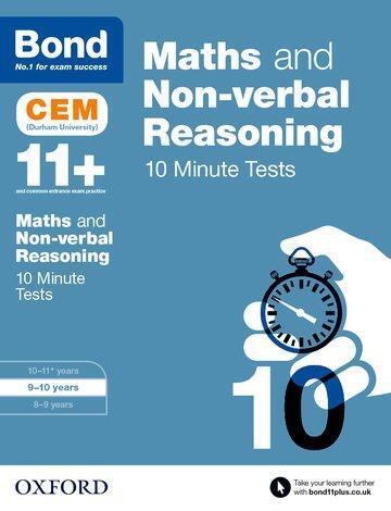 Cover: 9780192746856 | Bond 11+: Maths &amp; Non-verbal Reasoning: CEM 10 Minute Tests | Buch