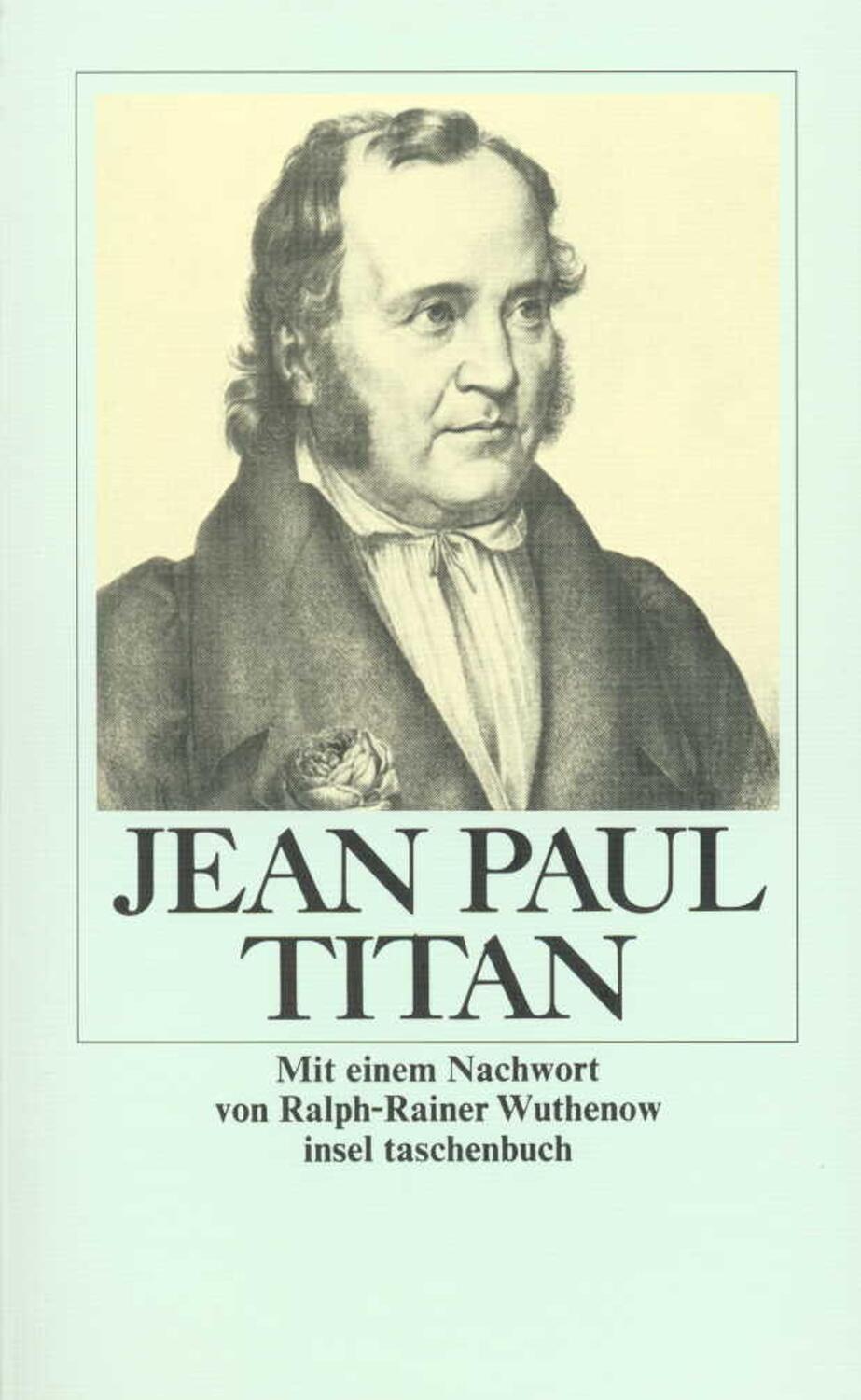 Cover: 9783458323716 | Titan | Jean Paul | Taschenbuch | Insel-Taschenbücher | Deutsch | 2001