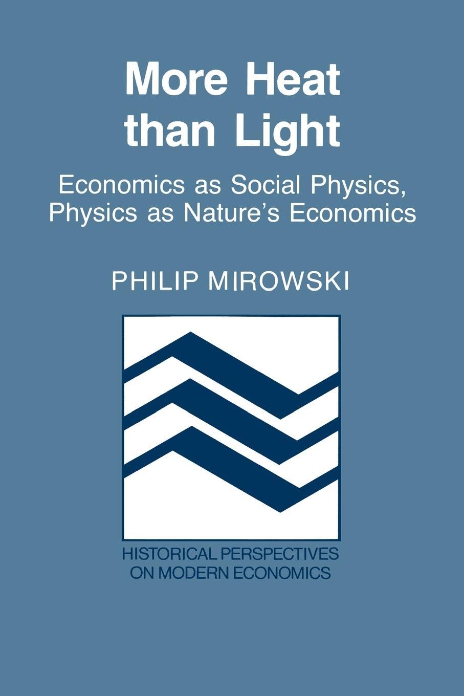 Cover: 9780521426893 | More Heat Than Light | Philip J. Mirowski | Taschenbuch | Paperback