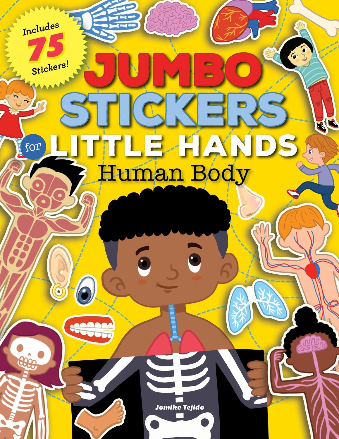 Cover: 9781600589201 | Jumbo Stickers for Little Hands: Human Body: Includes 75 Stickers