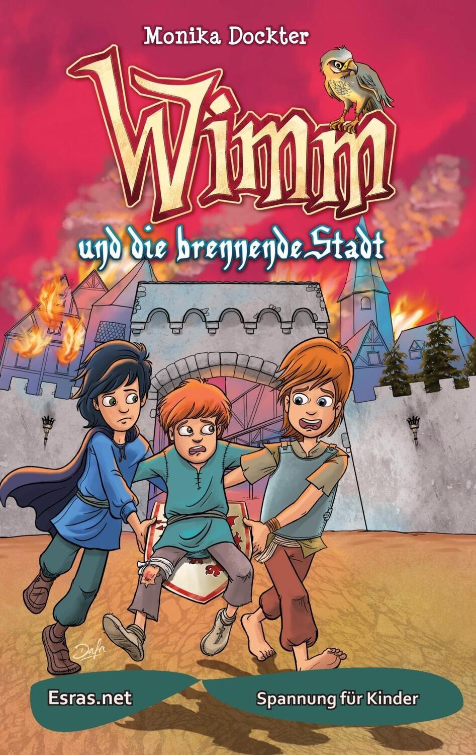 Cover: 9783905899719 | Wimm und die brennende Stadt | Monika Dockter | Taschenbuch | Wimm