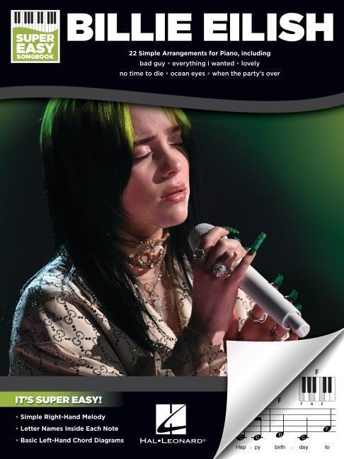 Cover: 9781540094209 | Billie Eilish - Super Easy Songbook | Taschenbuch | Buch | Deutsch
