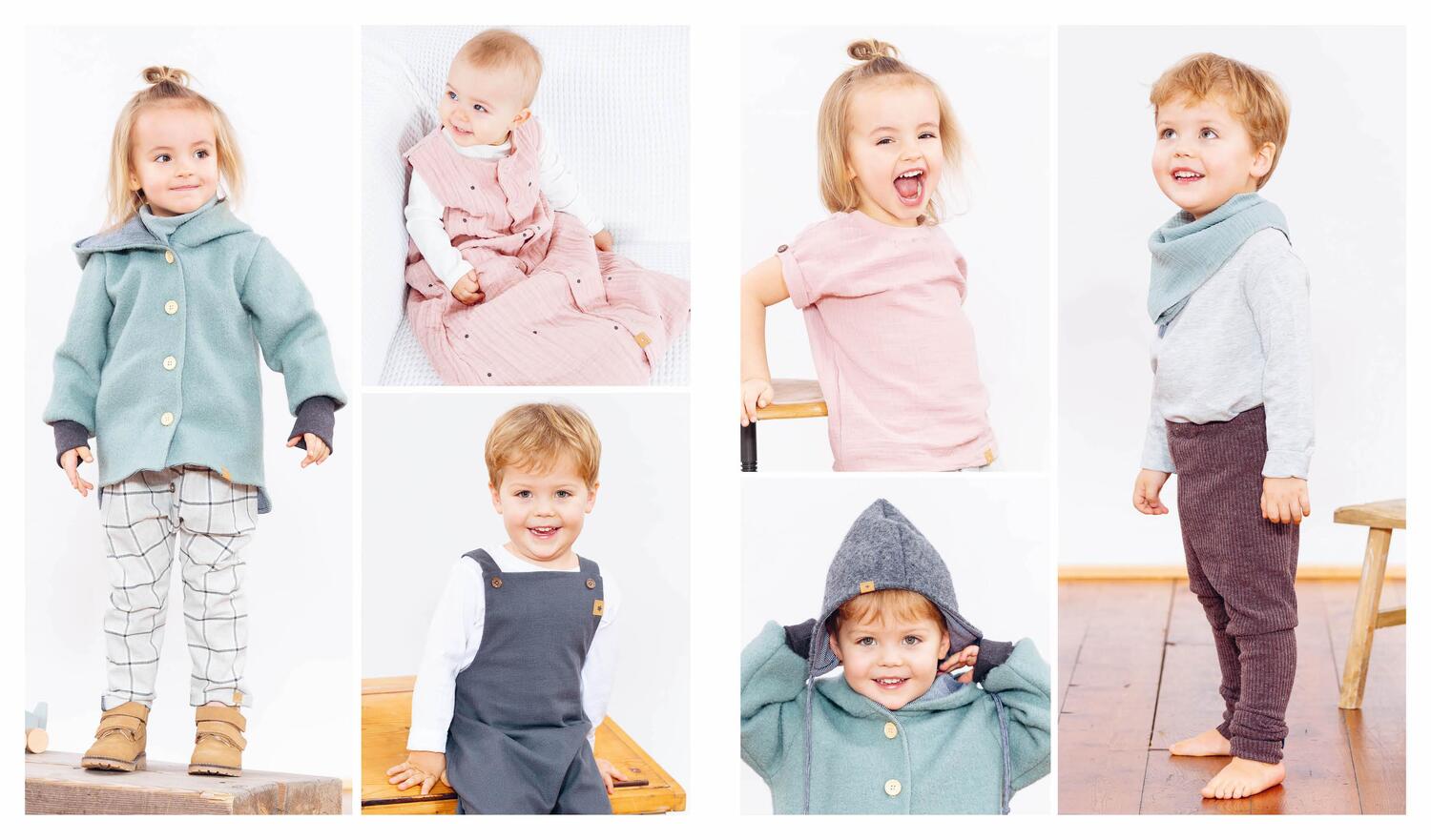 Bild: 9783960937296 | Hej. Minimode - Kleidung nähen für Babys und Kleinkinder | JULESNaht