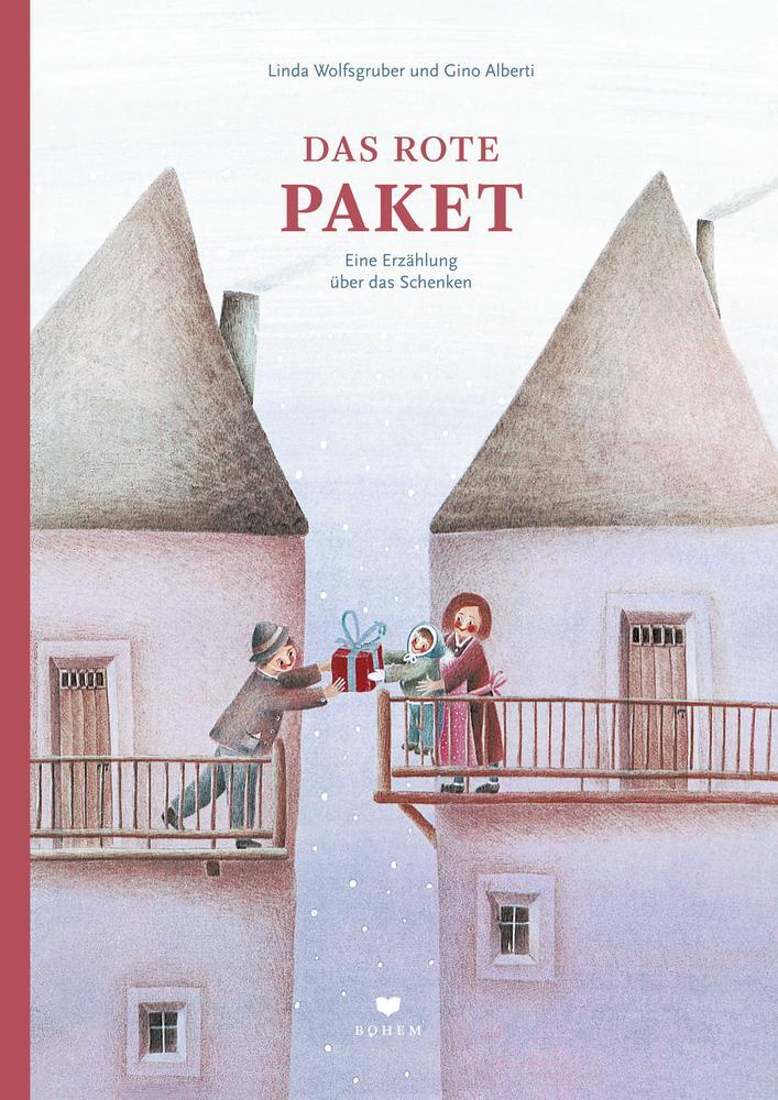 Cover: 9783855815142 | Das rote Paket | Eine Erzählung über das Schenken | Alberti (u. a.)