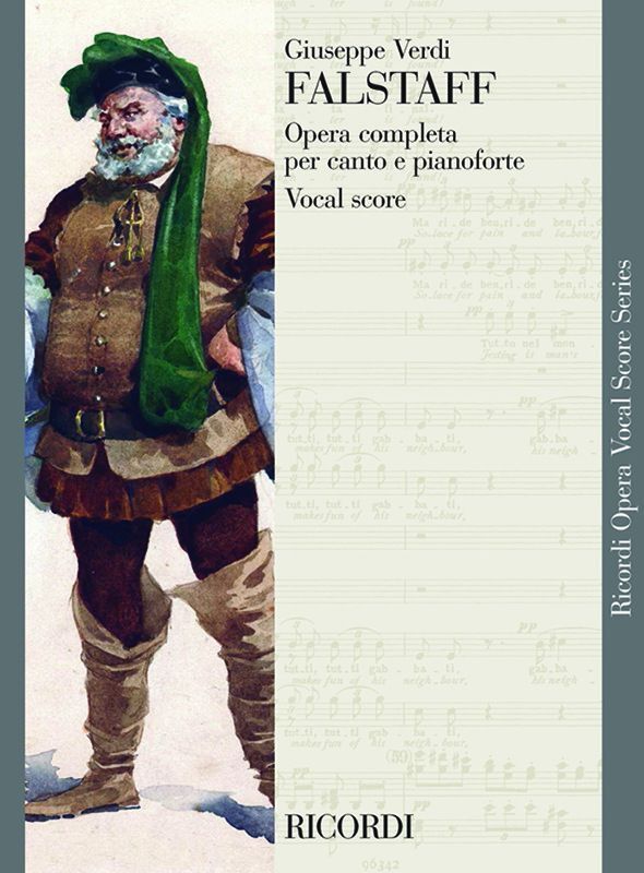 Cover: 9790040963427 | Falstaff - Opera Vocal Score | Opera Vocal Score Series (Ricordi)