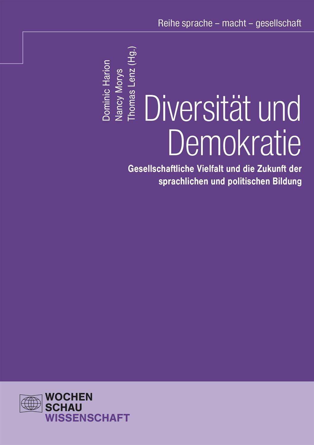 Cover: 9783734415913 | Diversität und Demokratie | Dominic Harion (u. a.) | Taschenbuch