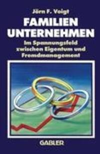 Cover: 9783409187114 | Familienunternehmen | Jörn F. Voigt | Taschenbuch | Paperback | 167 S.