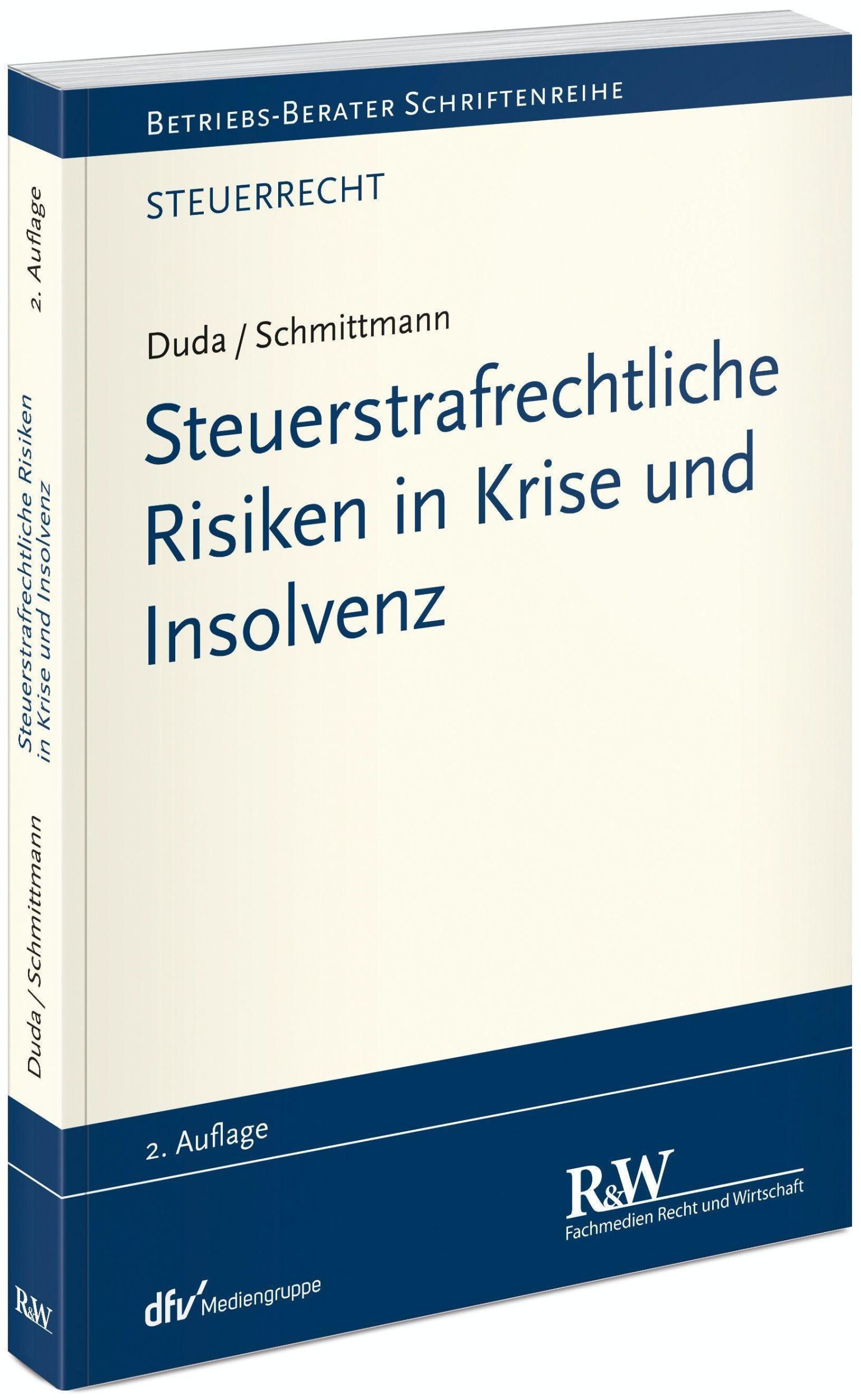 Cover: 9783800517848 | Steuerstrafrechtliche Risiken in Krise und Insolvenz | Duda | Buch