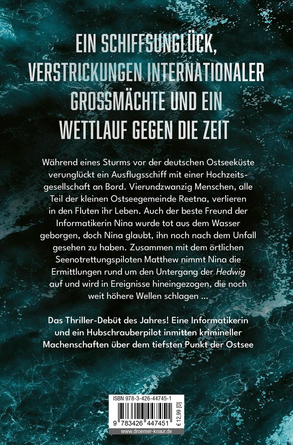 Rückseite: 9783426447451 | Der tiefste Punkt | Judith Gridl | Taschenbuch | 368 S. | Deutsch