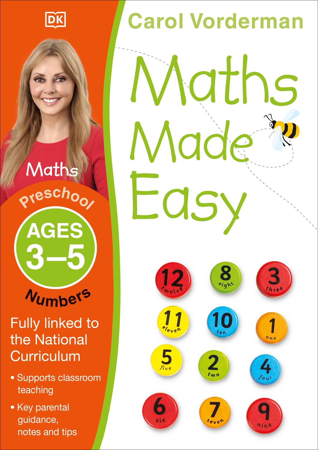 Cover: 9781409344872 | Maths Made Easy: Numbers, Ages 3-5 (Preschool) | Carol Vorderman