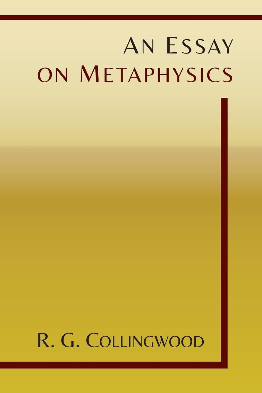Cover: 9781614276159 | An Essay on Metaphysics | R. G. Collingwood | Taschenbuch | Paperback