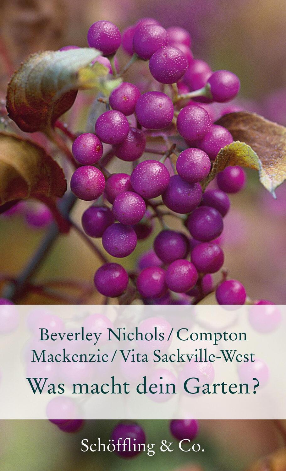 Cover: 9783895616594 | Was macht dein Garten? | Beverley Nichols (u. a.) | Buch | Deutsch