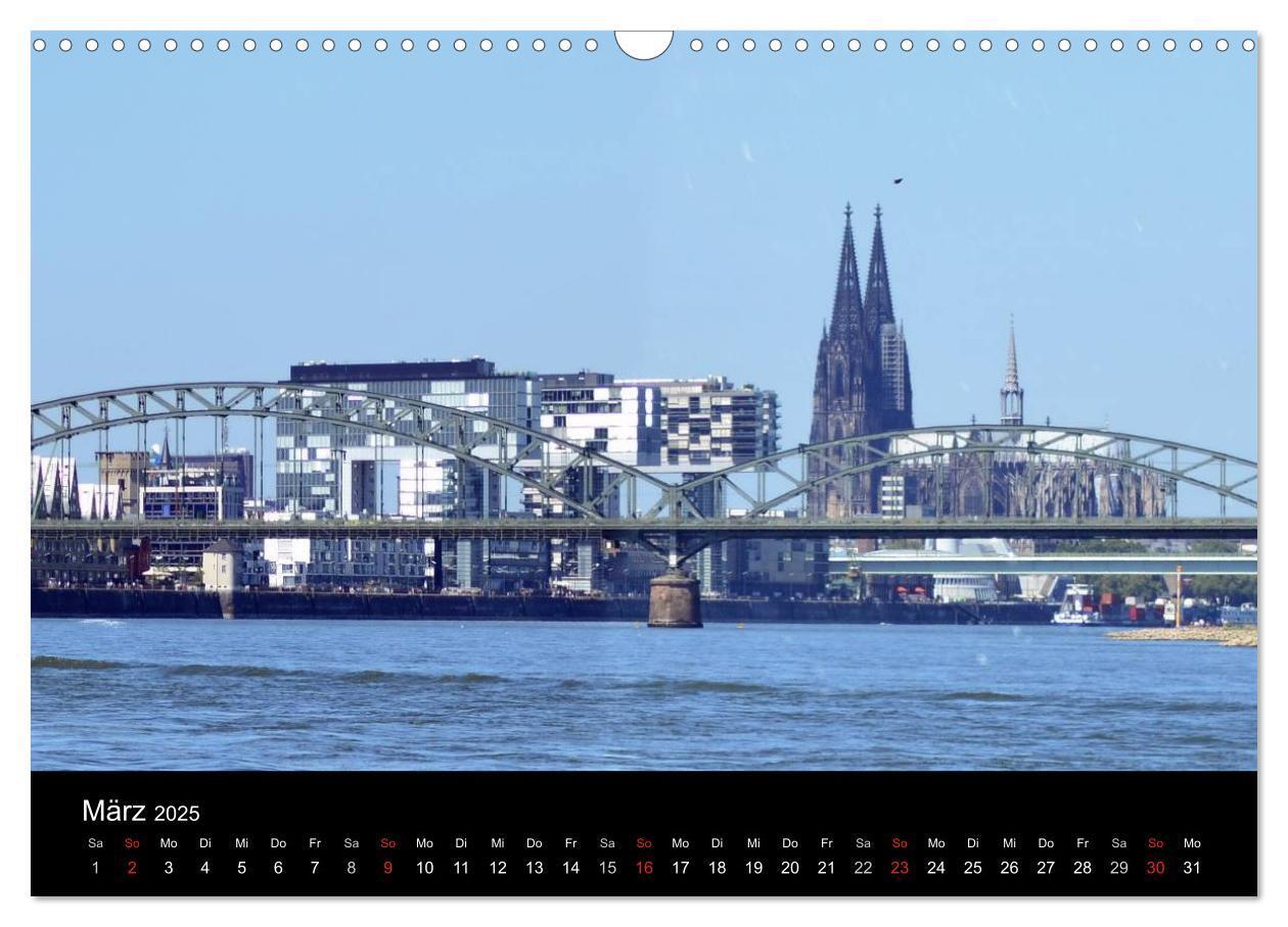 Bild: 9783435829057 | KÖLN-Kalender (Wandkalender 2025 DIN A3 quer), CALVENDO Monatskalender