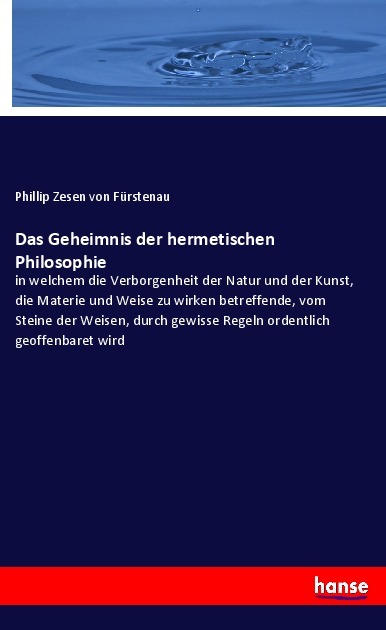 Cover: 9783348080095 | Das Geheimnis der hermetischen Philosophie | Fürstenau | Taschenbuch