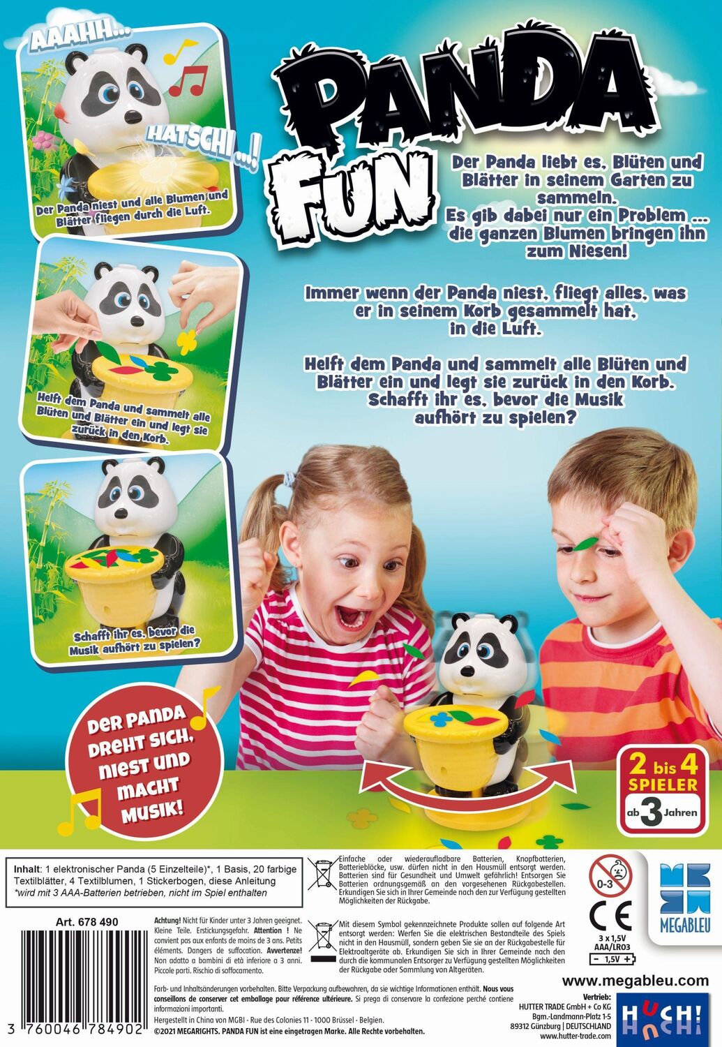 Bild: 3760046784902 | Panda Fun | Megableu | Spiel | 678490 | Deutsch | 2021 | MEGABLEU