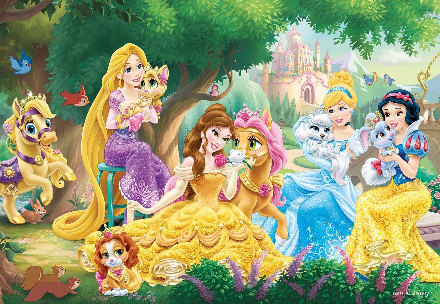 Bild: 4005556089529 | Disney Prinzessin: Beste Freunde der Prinzessinnen. Puzzle 2 x 24...