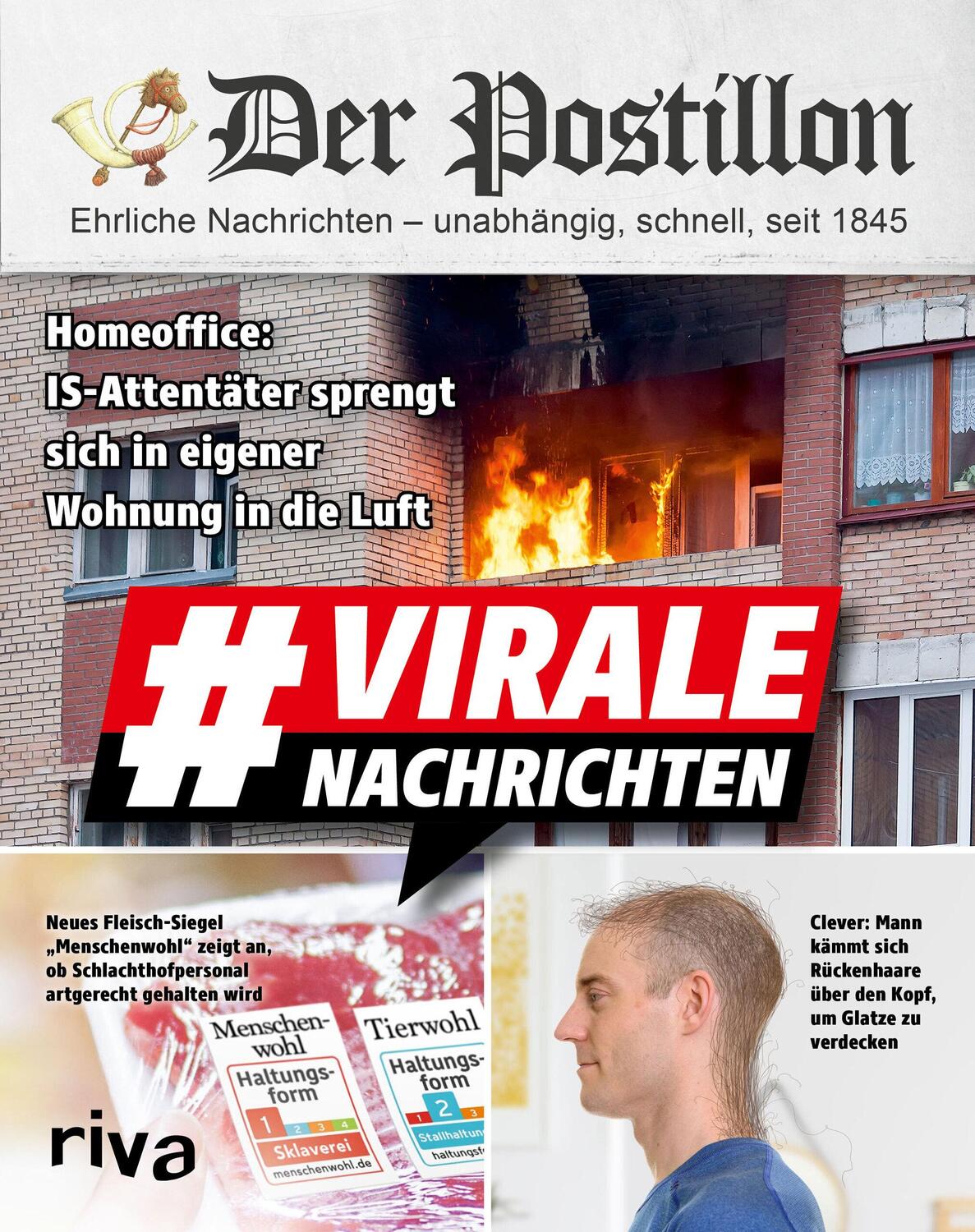 Cover: 9783742319258 | Der Postillon | Virale Nachrichten | Stefan Sichermann | Taschenbuch
