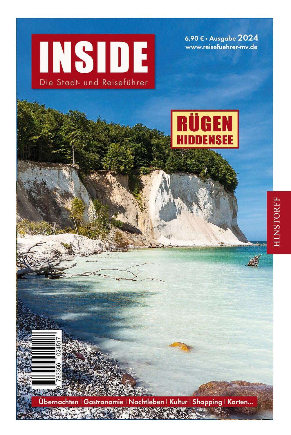 Cover: 9783356025033 | Rügen-Hiddensee INSIDE 2024 | Andreas Meyer | Taschenbuch | 134 S.