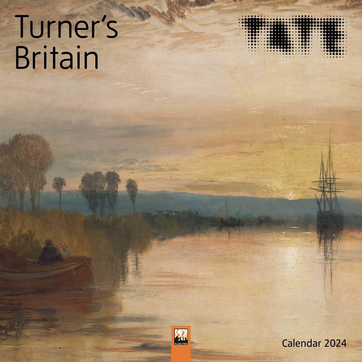 Cover: 9781804174159 | Tate: Turner's Britain Wall Calendar 2024 (Art Calendar) | Studio