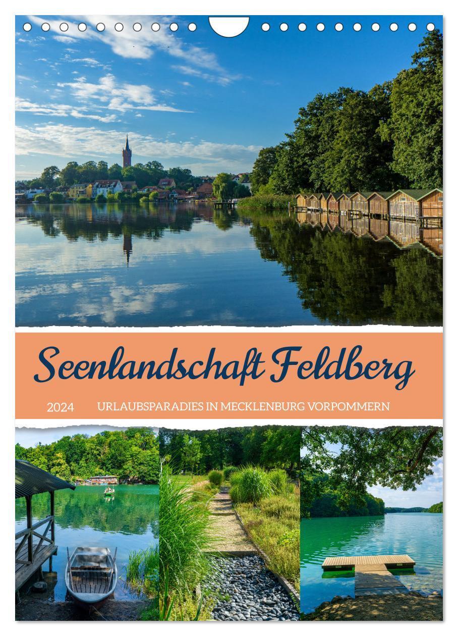 Cover: 9783383712166 | Seenlandschaft Feldberg (Wandkalender 2024 DIN A4 hoch), CALVENDO...