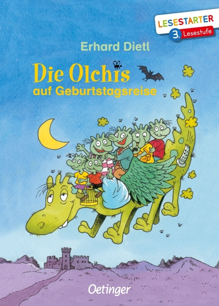 Cover: 9783789112157 | Die Olchis auf Geburtstagsreise | Lesestarter. 3. Lesestufe | Dietl