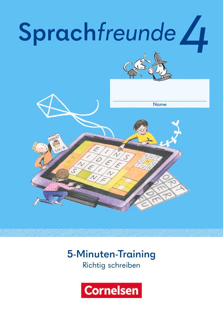 Cover: 9783464828618 | Sprachfreunde 4. Schuljahr. 5-Minuten-Training - Arbeitsheft...